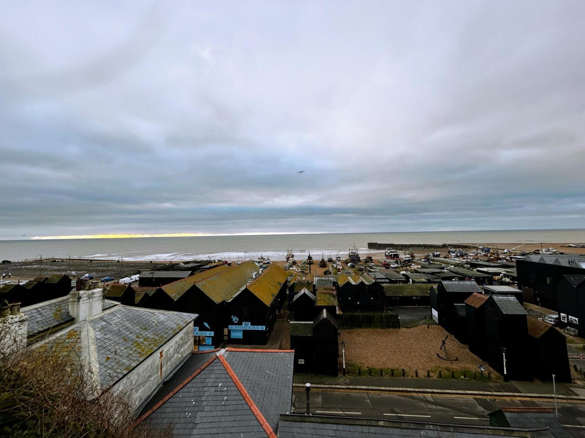 Hastings Old Town Tackleway Privileged Sea Views Whole House 3 Beds 外观 照片